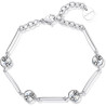 Bracciale Donna Brosway Affinity BFF162 in Acciaio Colore Argento con Cristalli