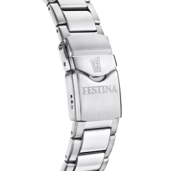 Orologio Cronografo Uomo Festina Chrono The Original F20665/4 in Acciaio Silver