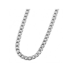 Collana Donna Marlù 2CA0024 Catena Grumetta in Acciaio Silver