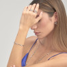 Bracciale Donna Brosway Affinity BFF162 in Acciaio Colore Argento con Cristalli