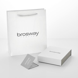 Bracciale Donna Brosway Affinity BFF162 in Acciaio Colore Argento con Cristalli