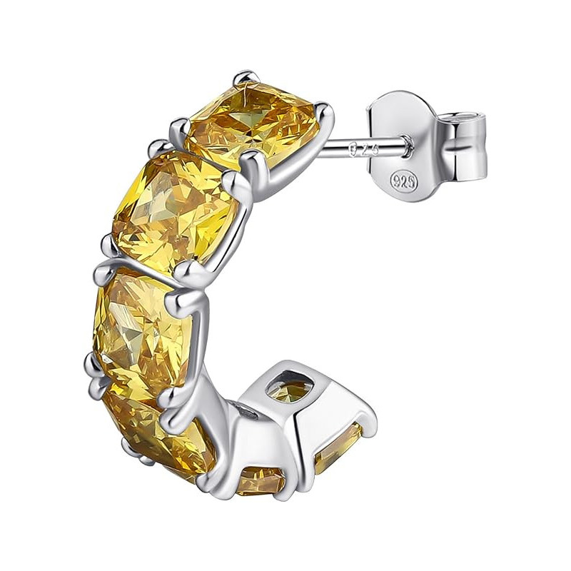 Orecchino Donna Brosway Fancy FEY08 in Argento 925% e Cristalli Gialli Orecchino Donna Brosway Fancy FEY08 in Argento 925% e Cristalli Gialli