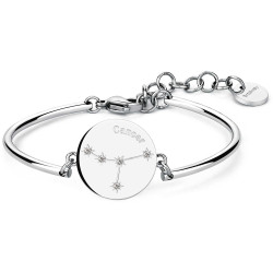 BRACCIALE DONNA ZODIACO CANCRO BHK14 IN ACCIAIO
