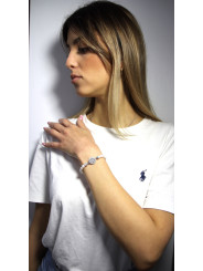 Women's bracelet with cultured pearls
