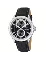 Orologio Cronografo Uomo Festina F16573/3 Cassa Acciaio Cinturino in Pelle Nero