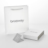 Bracciale Donna Brosway Affinity BFF164 in Acciaio Colore Argento e Perle