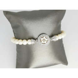 bracciale da donna con perle coltivate