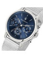 Orologio Cronografo Uomo Maserati Epoca R8853118013 in Acciaio Silver Maglia Milano