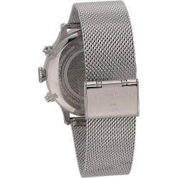Orologio Cronografo Uomo Maserati Epoca R8853118013 in Acciaio Silver Maglia Milano