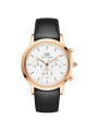 Orologio Cronografo Uomo Daniel Wellington DW00100646 Cinturino Pelle Nero