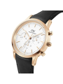 Orologio Cronografo Uomo Daniel Wellington DW00100646 Cinturino Pelle Nero