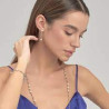 Orecchini Donna Brosway Affinity BFF168 in Acciaio Colore Argento con Perle