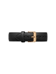 Orologio Cronografo Uomo Daniel Wellington DW00100646 Cinturino Pelle Nero