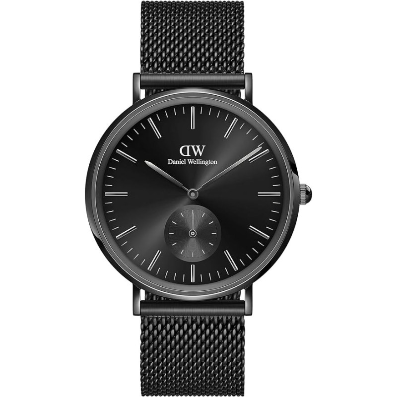 Orologio Solo Tempo Uomo Daniel Wellington DW00100714 Petite in Acciaio Pvd Nero 40mm Orologio Solo Tempo Uomo Daniel Wellington DW00100714 Petite in Acciaio Pvd Nero 40mm