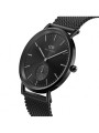 Orologio Solo Tempo Uomo Daniel Wellington DW00100714 Petite in Acciaio Pvd Nero 40mm