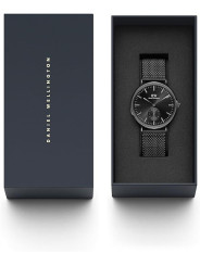 Orologio Solo Tempo Uomo Daniel Wellington DW00100714 Petite in Acciaio Pvd Nero 40mm