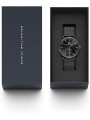 Orologio Solo Tempo Uomo Daniel Wellington DW00100714 Petite in Acciaio Pvd Nero 40mm