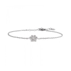 Bracciale Donna Marlù Time To 18BR085 cin Acciaio con Zampina e Cristalli 16 cm