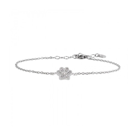 Bracciale Donna Marlù Time To 18BR085 cin Acciaio con Zampina e Cristalli 16 cm