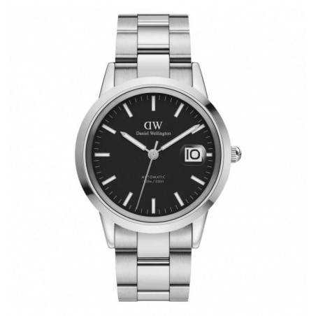 Orologio Meccanico Uomo Daniel Wellington Iconic link DW00100482 in Acciaio Silver