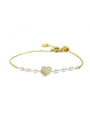 Bracciale Donna Marlù Nel Mio Cuore 15BR067G-W Colore Oro Cuore con Cristalli