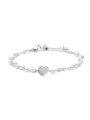 Bracciale Donna Marlù Nel Mio Cuore 15BR068-W Cuore con Cristalli Bianchi