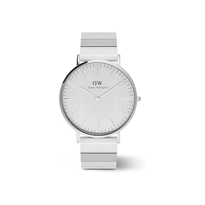 Orologio Uomo Daniel Wellington Classic piano link DW00100775 in Acciaio Silver 40mm Orologio Uomo Daniel Wellington Classic piano link DW00100775 in Acciaio Silver 40mm