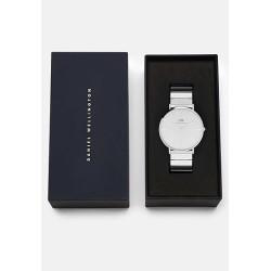 Orologio Uomo Daniel Wellington Classic piano link DW00100775 in Acciaio Silver 40mm