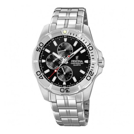 Orologio Uomo Festina Cronografo F20445/3 in Acciaio Silver 43mm