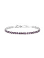 Bracciale Donna Maralù Tennis 31BR0007-P Sparkles Colorful in Acciaio Viola