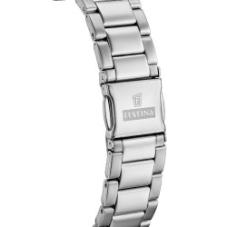 Orologio Uomo Festina Solo Tempo F20707/8 in Acciaio Silver Verde 37mm