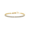 Bracciale Donna Maralù Tennis 31BR0007G-W Sparkles Colorful in Acciaio Pvd Oro