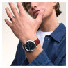 Orologio Uomo Daniel Wellington iconic link automatic DW00100755 Pelle Marrone 40mm