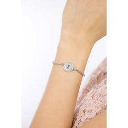 Bracciale Rigido da Donna Brosway Chakra BHK142 Lettera S con Cristalli