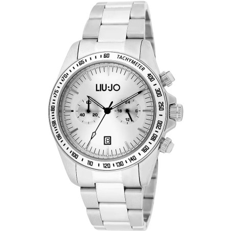 Orologio multifunzione da uomo LiuJo TLJ2118 Acciao Silver 42mm