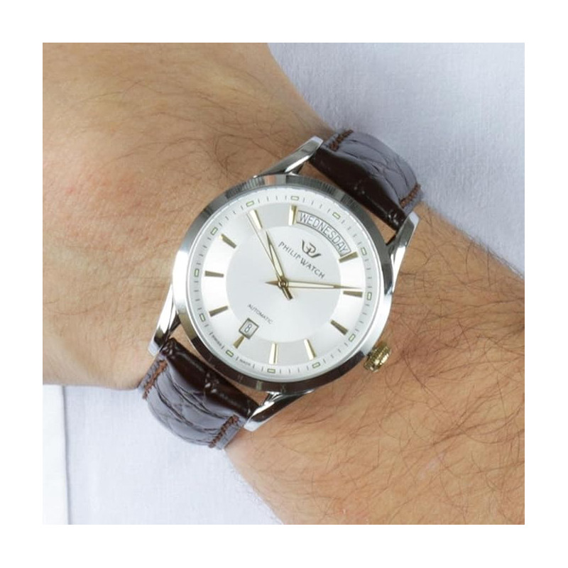 Orologio Uomo Automatico Philip Watch Sunray R8221680006 39mm