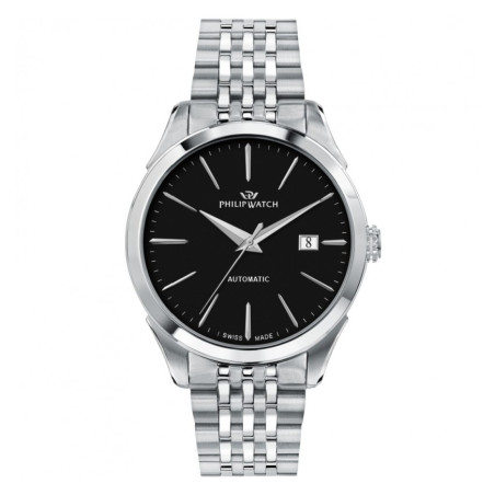 Orologio Uomo Automatico Philip Watch Roma R8223217008 Acciaio Silver