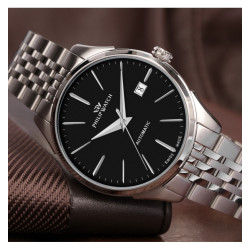 Orologio Uomo Automatico Philip Watch Roma R8223217008 Acciaio Silver