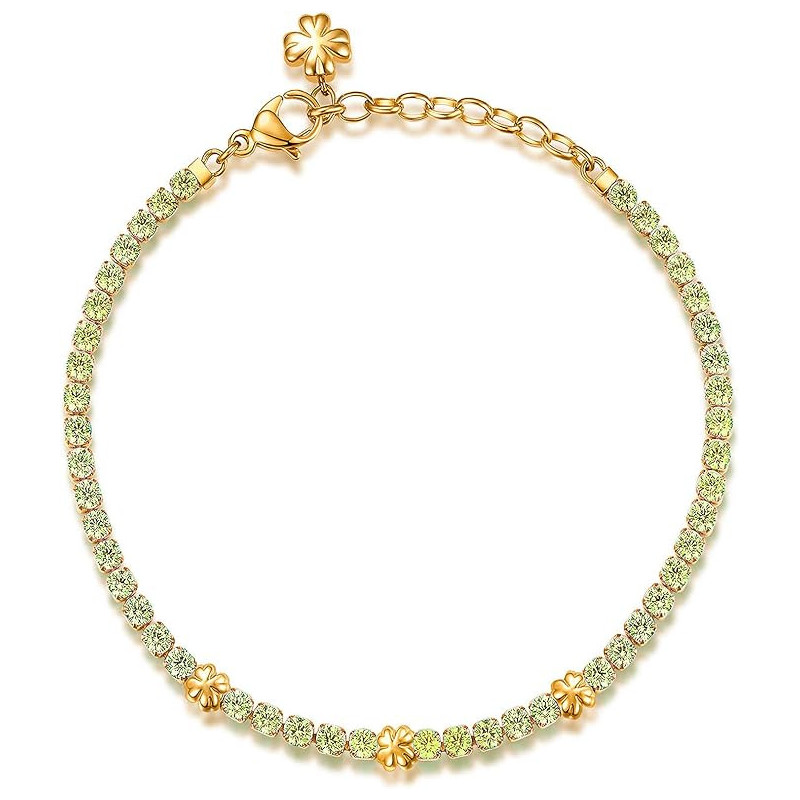Bracciale Donna Tennis Brosway Desideri BEI011 in Acciaio Oro Giallo e Zirconi Bracciale Donna Tennis Brosway Desideri BEI011 in Acciaio Oro Giallo e Zirconi