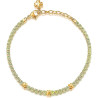 Bracciale Donna Tennis Brosway Desideri BEI011 in Acciaio Oro Giallo e Zirconi