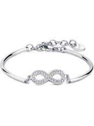 Bracciale Donna Brosway Chakra BHK68 in Acciaio Simbolo Infinito con