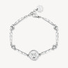 Bracciale Donna Brosway Chakra BHKB121 in Acciaio Silver con Gufo Intelligenza