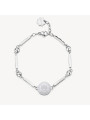 Bracciale Donna Brosway Chakra BHKB121 in Acciaio Silver con Gufo Intelligenza