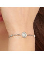 Bracciale Donna Brosway Chakra BHKB121 in Acciaio Silver con Gufo Intelligenza