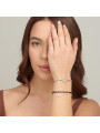 Bracciale Donna Brosway Chakra BHKB121 in Acciaio Silver con Gufo Intelligenza