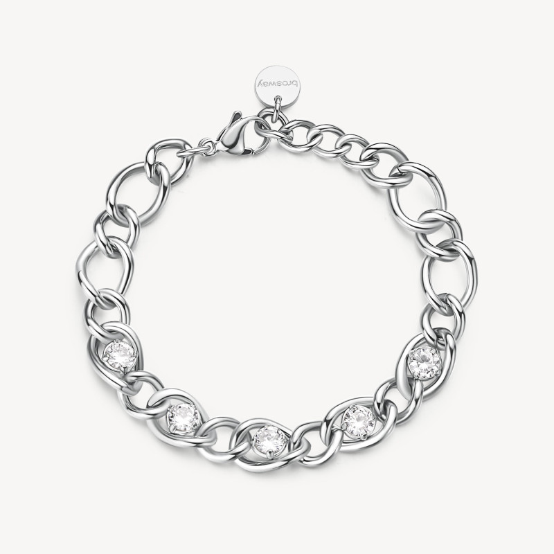 Bracciale Donna Brosway Ribbon BBN39 in Acciaio Silver Bracciale Donna Brosway Ribbon BBN39 in Acciaio Silver