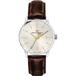 Orologio Uomo Philip Watch Anniversary R8251150008 Cinturino Pelle Marrone