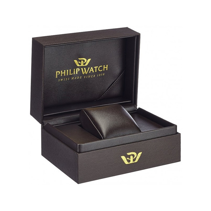 Orologio Uomo Philip Watch Anniversary R8251150008 Cinturino Pelle Marrone