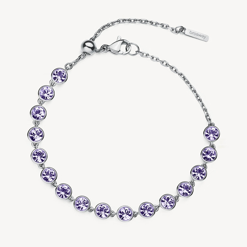 Bracciale Donna Brosway Symphonia BYM153 in Acciaio Silver con Cristalli Bracciale Donna Brosway Symphonia BYM153 in Acciaio Silver con Cristalli
