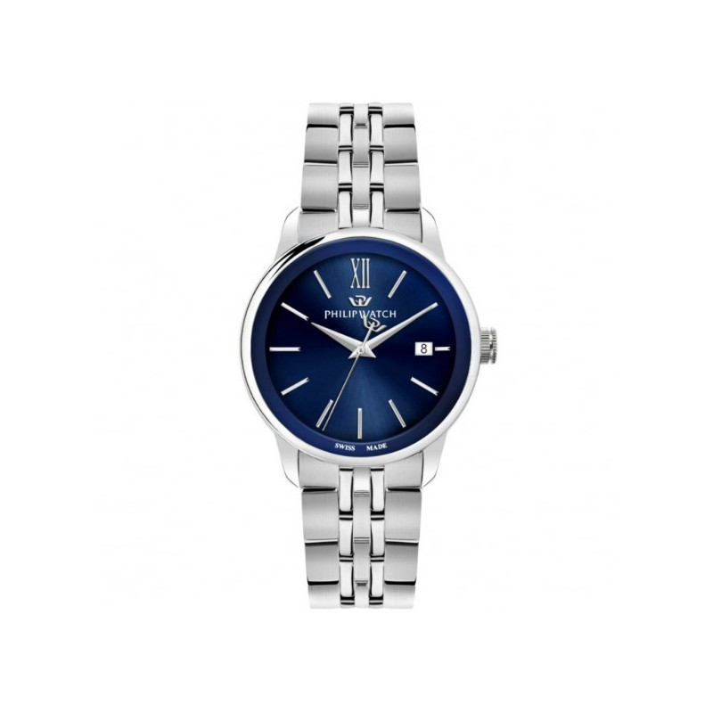 Orologio Uomo Philip Watch Anniversary R8253150040 Acciaio 40mm Orologio Uomo Philip Watch Anniversary R8253150040 Acciaio 40mm